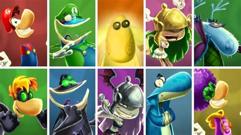 all characters in rayman legends|rayman legends main gallery.